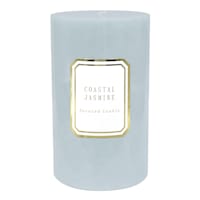 Providence Coastal Jasmine Scented Pillar Candle, 4x6
