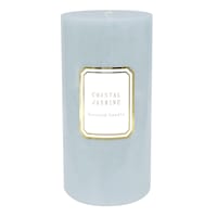 Providence Coastal Jasmine Scented Pillar Candle, 4x8