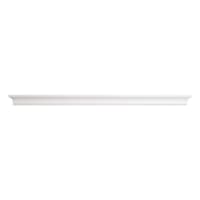 Kate White Wooden Crown Wall Ledge, 36"