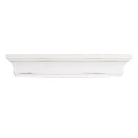 Kate White Distressed Wooden Wall Ledge, 12"