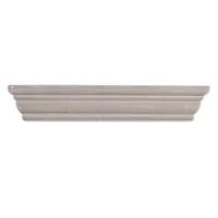 Kate Light Grey Wooden Wall Ledge, 12"