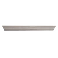 Kate Light Grey Wooden Wall Ledge, 24"