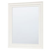 Becky White Framed Rectangle Wall Mirror, 22x28