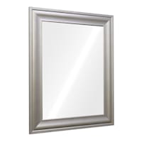 Champagne Barb Framed Rectangle Wall Mirror, 22x28