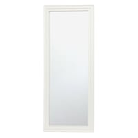 Becky White Framed Leaner Mirror, 24x58
