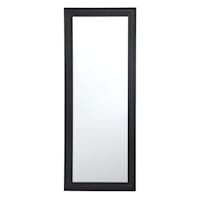 Becky Black Framed Leaner Mirror, 24x58