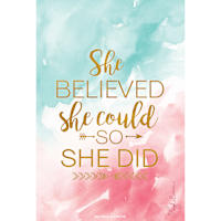 3-Pack She Believed She Could Scented Sachet