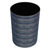 Deco Wrap Wastebasket, Navy Blue