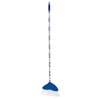 Blue & White Heirloom Angled Broom