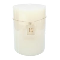 Honeybloom Ivory Unscented Pillar Candle, 6x8