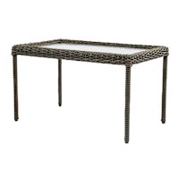 Providence Fairview Wicker Patio Coffee Table, Brown