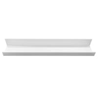White Wooden Photo Wall Ledge, 36"