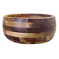 Acacia Wood Serving Bowl, Large