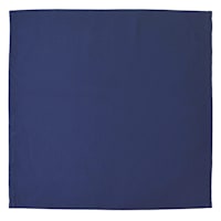 Set of 8 Blue Twill Cloth Napkins