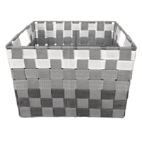 Grey Ombre Storage Basket, Small
