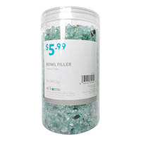 Blue Crushed Glass Mix, 32oz
