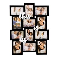 12 White Contemporary Decorative Frame with This Is US Design