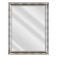 Anne Antique Silver Rectangle Wall Mirror, 43x55
