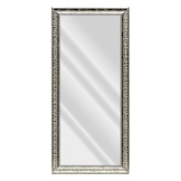 Lacy Metallic Leaner Mirror, 30x65