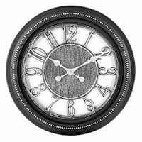 Open Face Round Wall Clock, 22"
