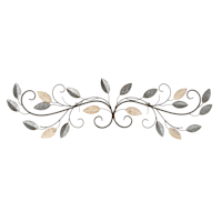 Metal & Wood Over The Door Wall Art, 43x12
