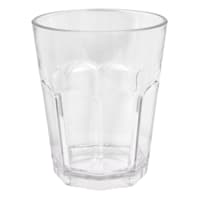 Acrylic Cooler Clear Double Old Fashioned Glass