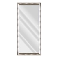 Providence Anne Antique Silver Framed Leaner Mirror, 30x64