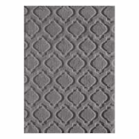 (D458) Jardel Grey Tufted Area Rug with Non-Slip Back, 5x7