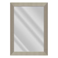 Nessa Champagne Rectangle Wall Mirror, 31x43