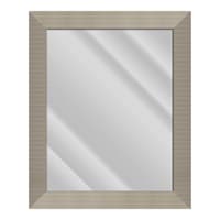 Bianca Pewter Rectangle Wall Mirror, 24x36