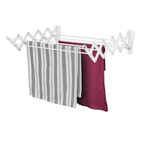 Sauder North Avenue ® Compact White Laundry Stand & Drying Rack, 1