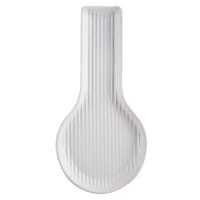 Striped Ceramic Spoon Rest, 10"