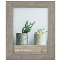 Dark Grey Dome Profile Wall Frame, 8x10