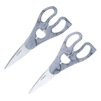 2-Piece Marble-Look Kitchen Shear Set