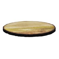 Bark Edge Wooden Cheese Serving Tray, Small