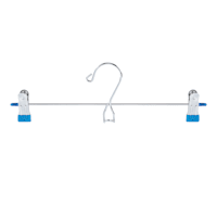4-Piece Blue Gel-Grip Pant Hanger