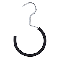 Black Foam Scarf Hanger