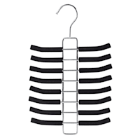 Foam Tie Hanger, Black