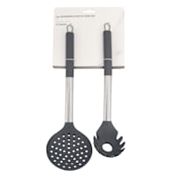2-Piece Pasta Fork & 12" Skimmer Set