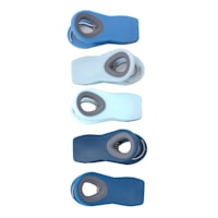 5-Piece Magnetic Bag Clip Set, Blue