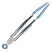 Mini Silicone Tong, Blue