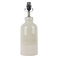 17in. Grey Ceramic Mini Accent Lamp