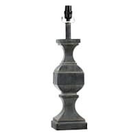 22in. Blue Pillar Table Lamp