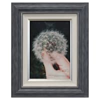 Miranda Navy Blue & Silver Tabletop Picture Frame, 5x7