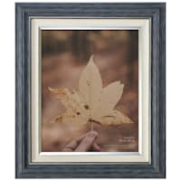 Miranda Navy Blue & Silver Tabletop Picture Frame, 8x10