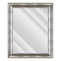 29x35 Anne Antique Silver Mirror