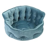 Mini Blue Velvet Pet Cuddler, 18"