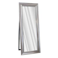 Anne Antique Silver Floor Mirror, 18x57