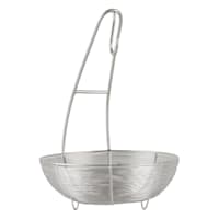 Iron Wire Weave Round Banana Holder Basket