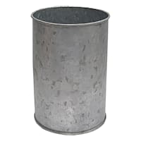Galvanized Metal Utensil Crock